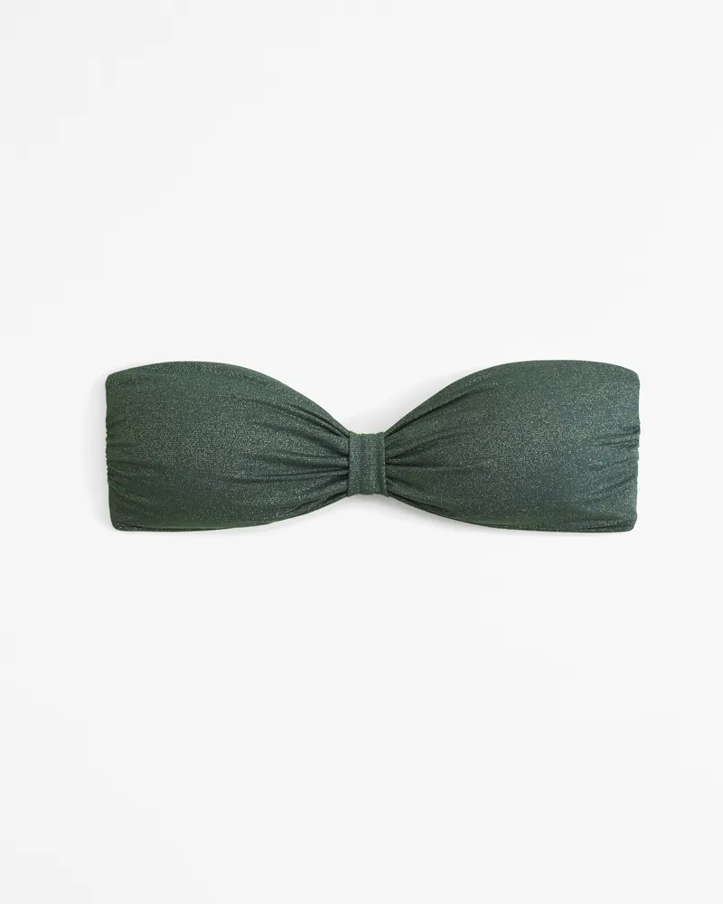 Knot-Front Bandeau Swim Top
