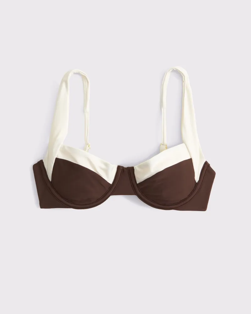Wide Strap Underwire Bikini Top