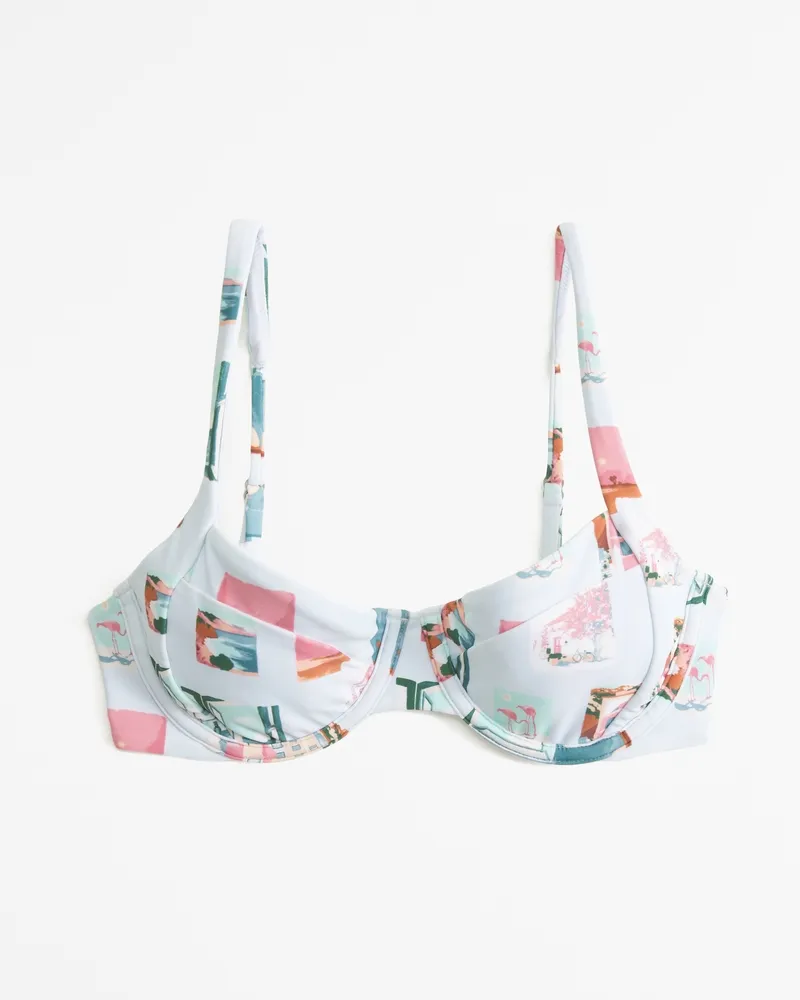 Wide Strap Underwire Bikini Top