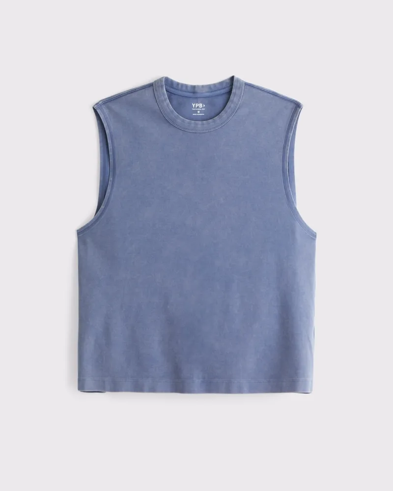 YPB Active Cropped Heavyweight Cotton Tank