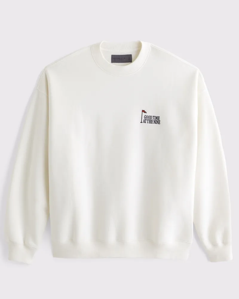Golf Graphic Crew Sweatshirt