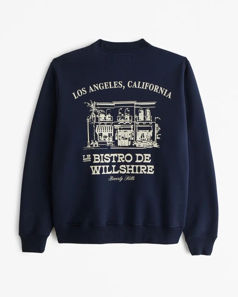 Premium Heavyweight Graphic Crew Sweatshirt