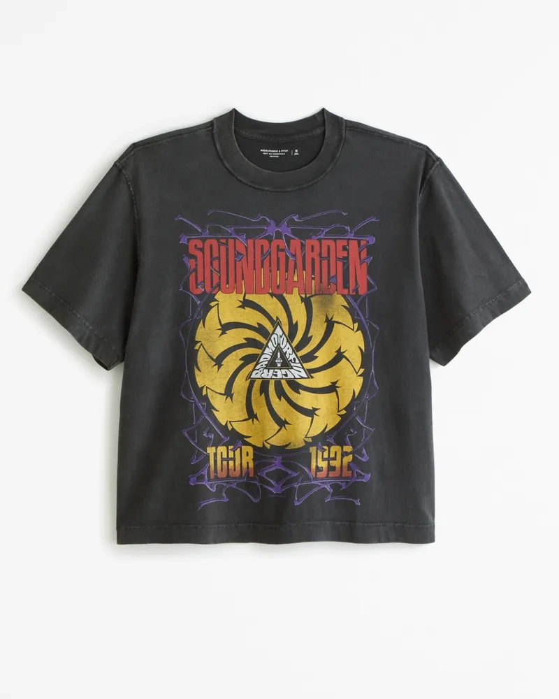 Cropped Soundgarden Graphic Tee