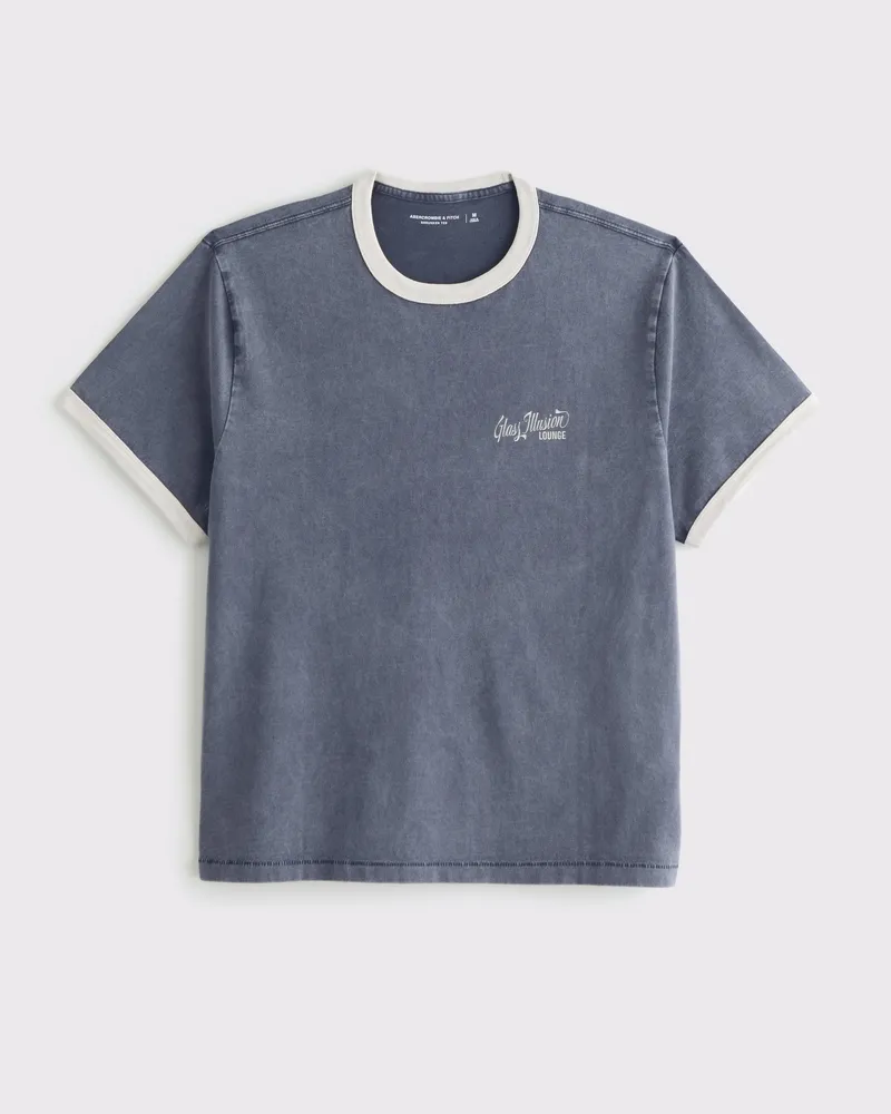 Cocktail Lounge Shrunken Graphic Tee