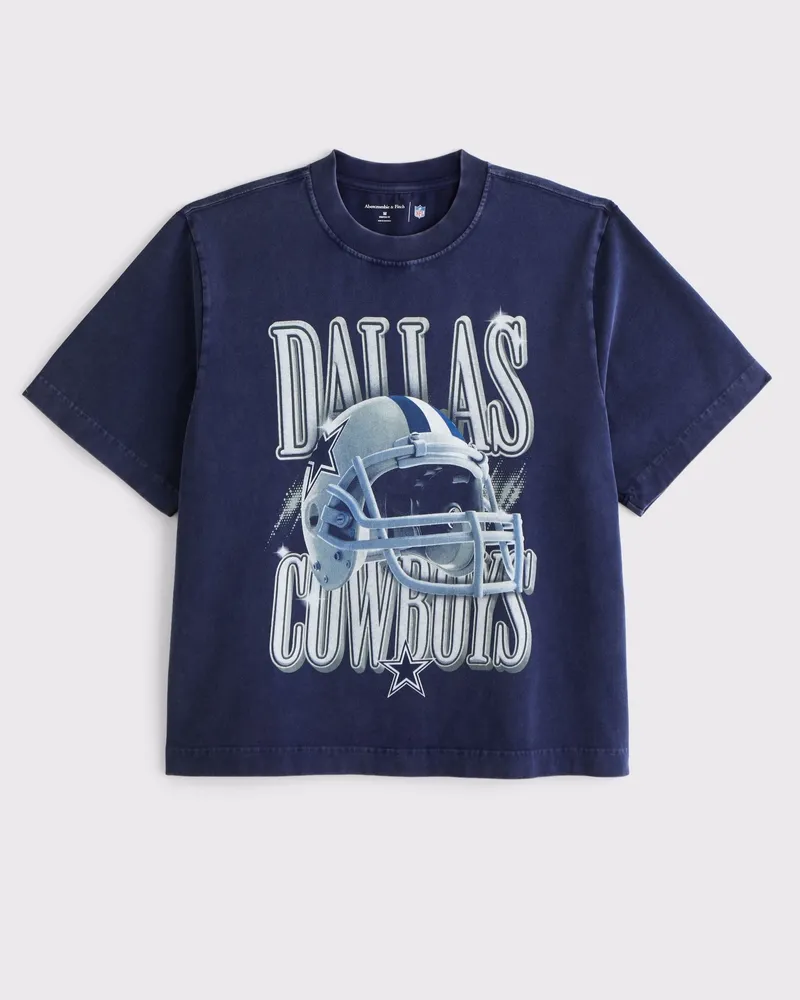 Cropped Dallas Cowboys Graphic Tee