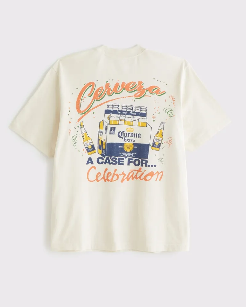 Corona Vintage-Inspired Graphic Tee