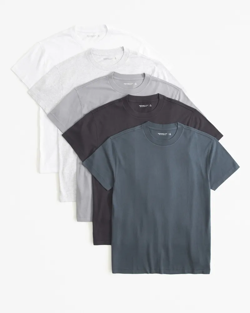 5-Pack Relaxed Essential Tees