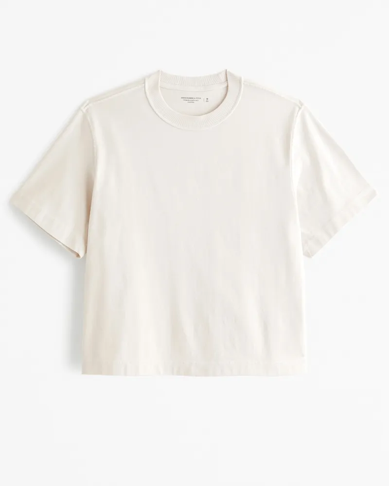 Premium Heavyweight Cropped Tee