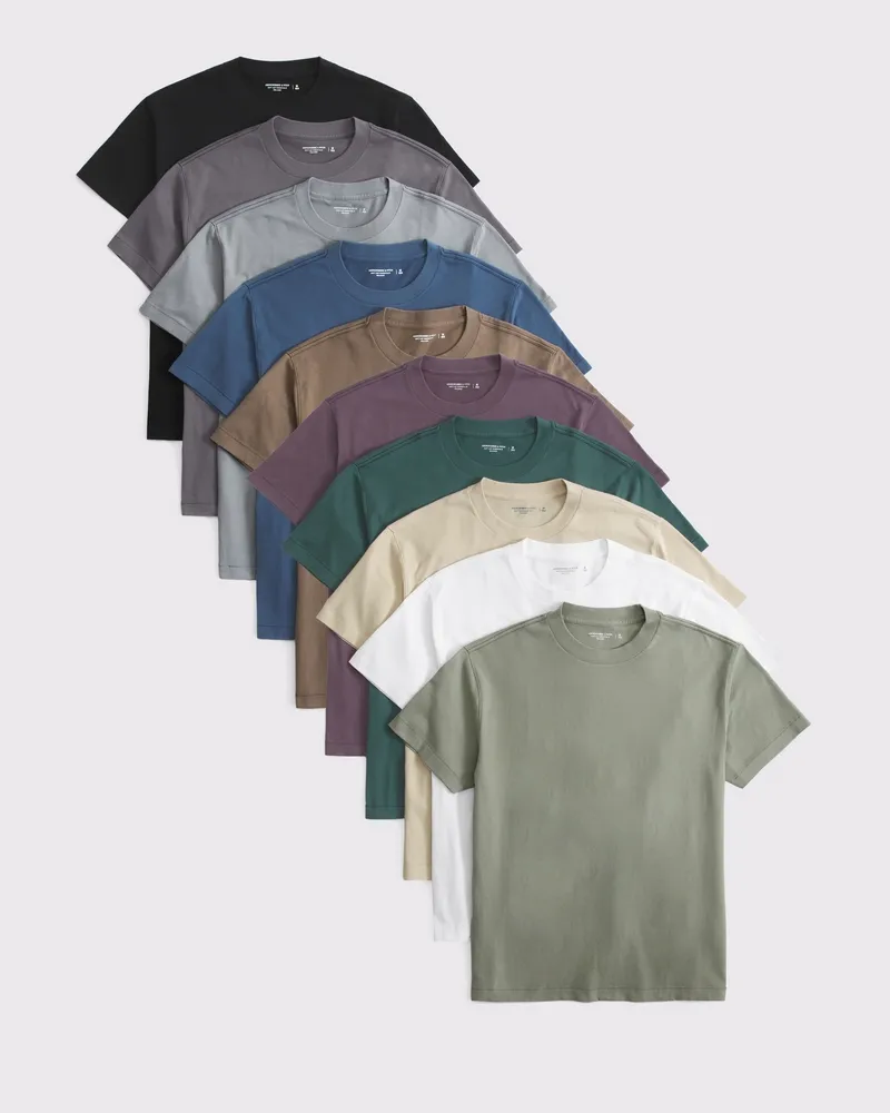 10-Pack Relaxed Essential Tees