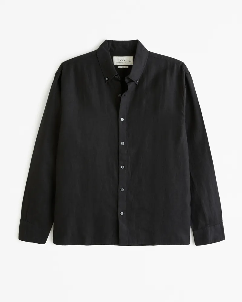 Linen Button-Up Shirt