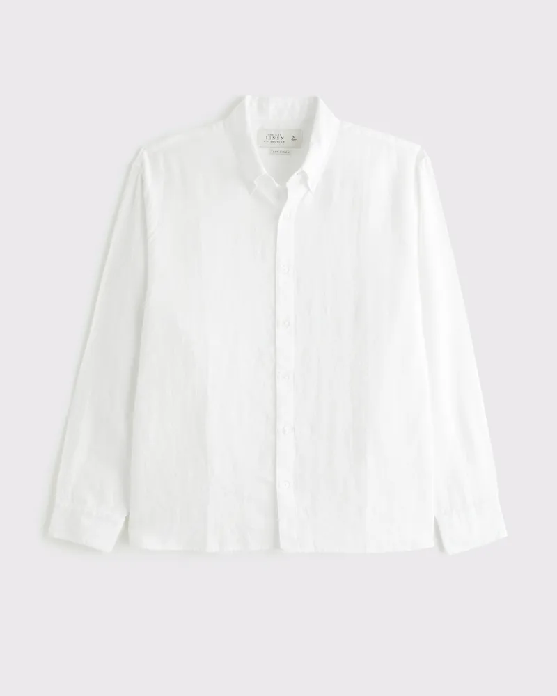 Linen Button-Up Shirt
