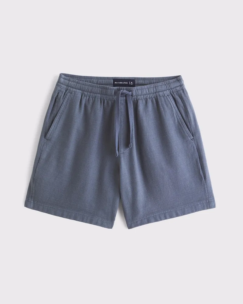 Cotton Texture Pull-On Short