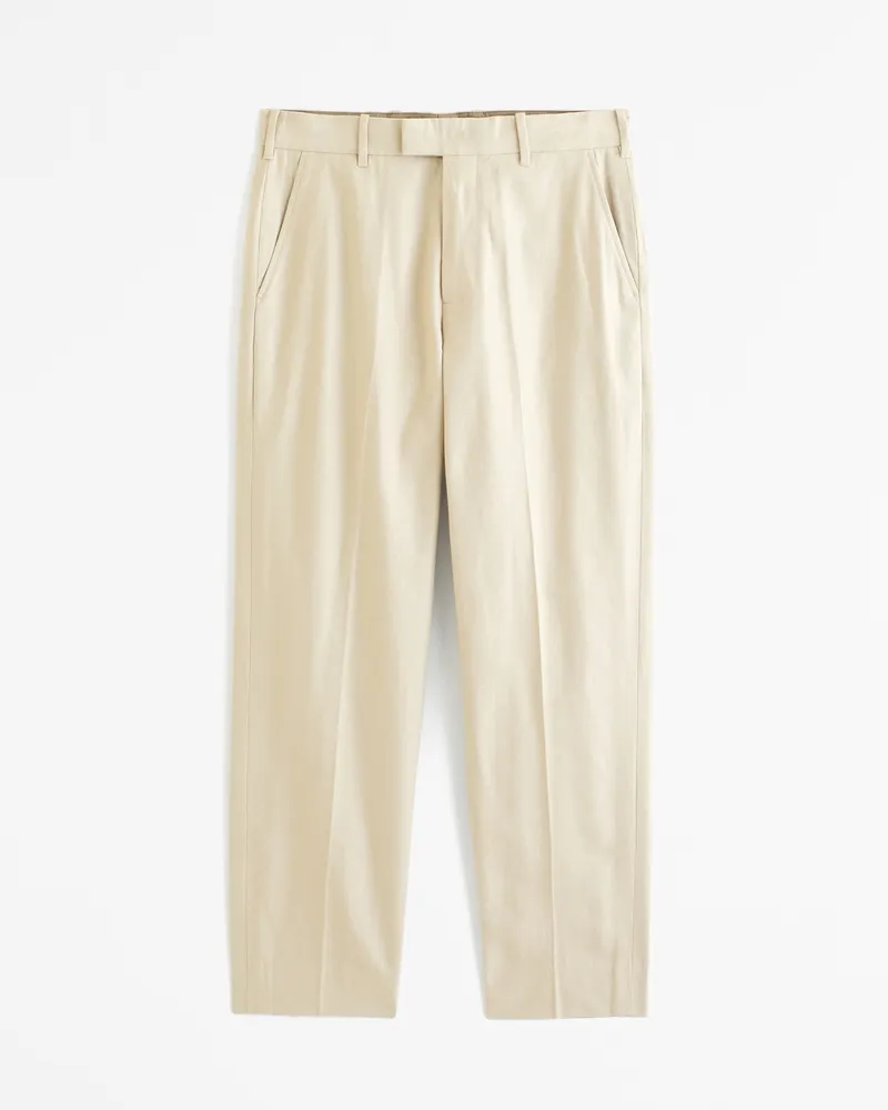 The A&F Collins Tailored Linen-Blend Suit Pant