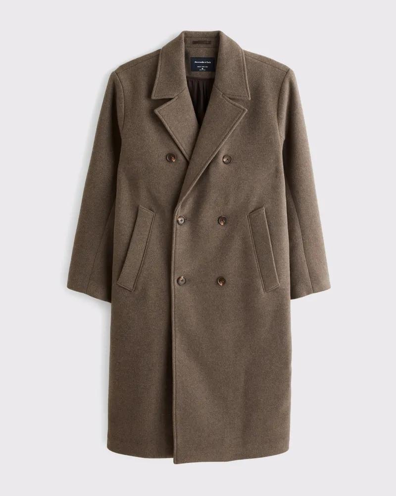 Double-Breasted Long Coat