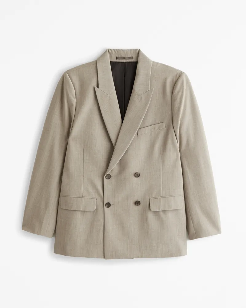 The A&F Collins Tailored Double-Breasted Blazer