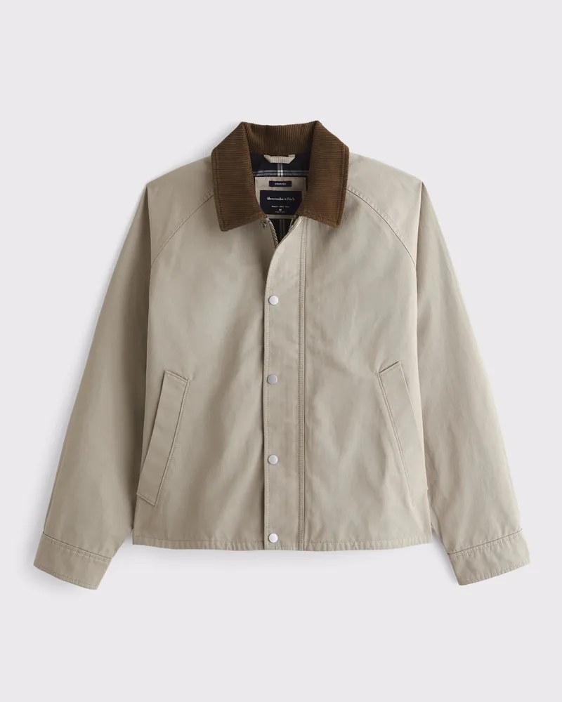 Lightweight Cropped Barn Jacket