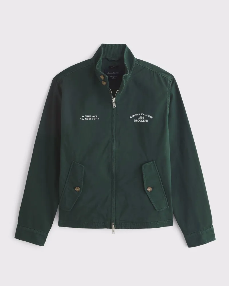 Lightweight Cropped Easy Zip Jacket