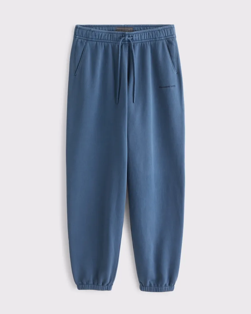Micro-Logo Baggy Cinched Sweatpant