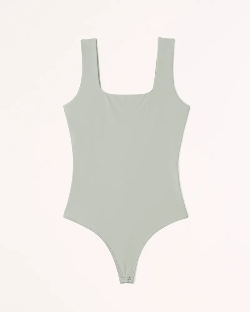 Soft Matte Seamless Squareneck Bodysuit