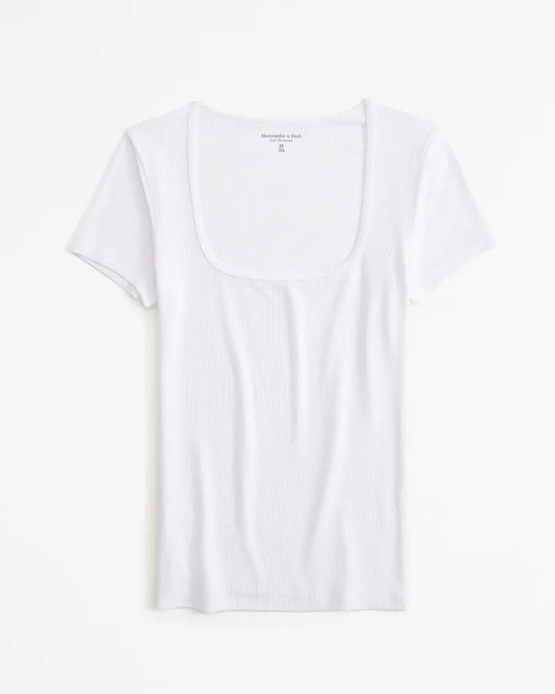 Featherweight Rib Tuckable Squareneck Top
