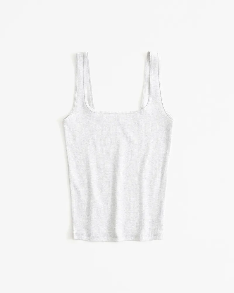 Essential Tuckable Squareneck Rib Tank