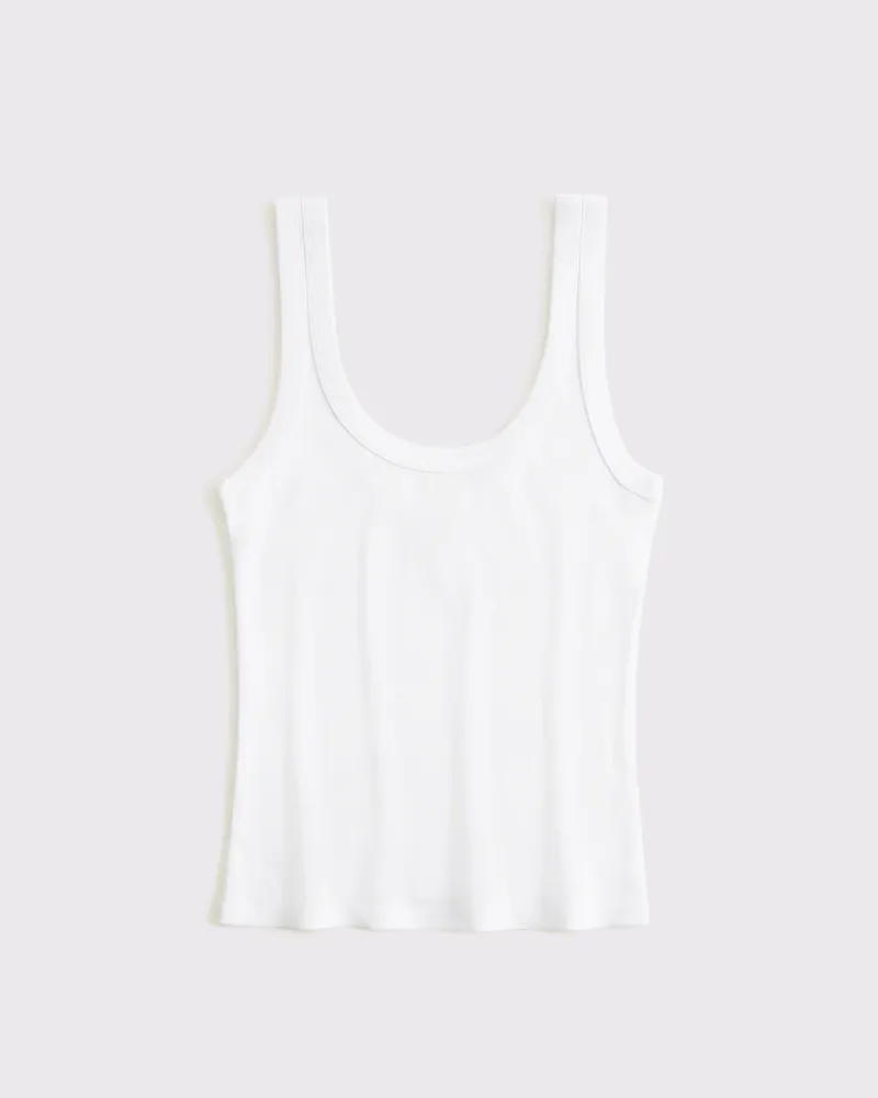 Vintage Rib Tuckable Scoopneck Tank