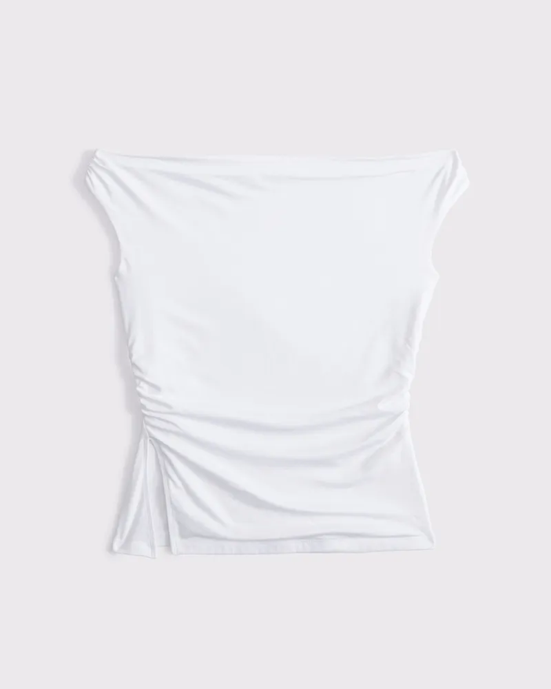 Draped Off-The-Shoulder Top