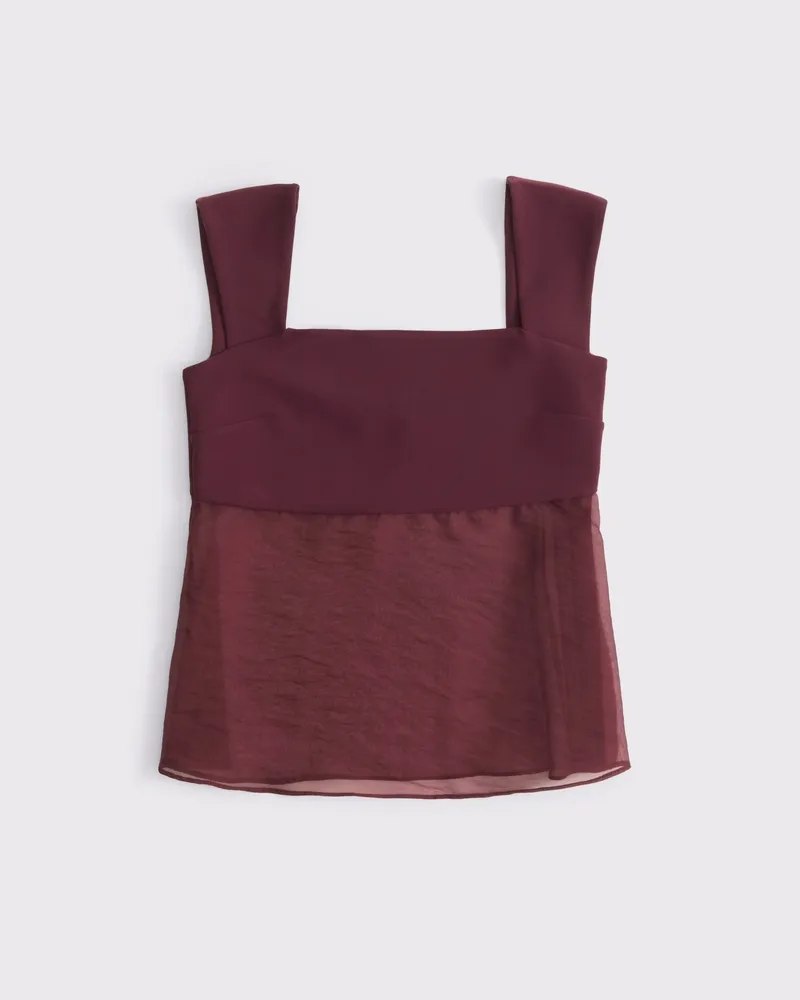 Sheer Babydoll Top