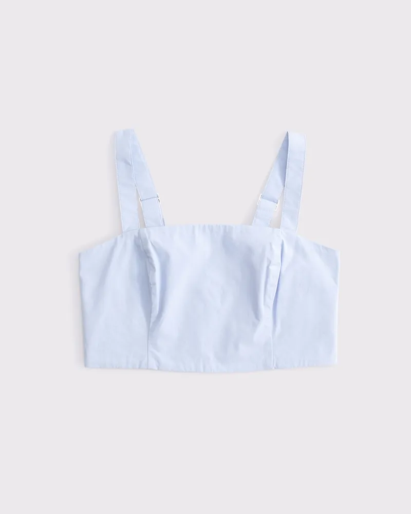 Ultra Cropped Bow-Back Cami Top