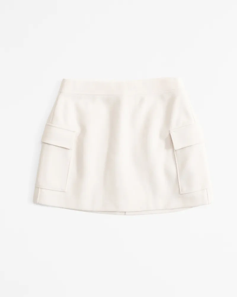 Cargo Fleece Mini Skirt
