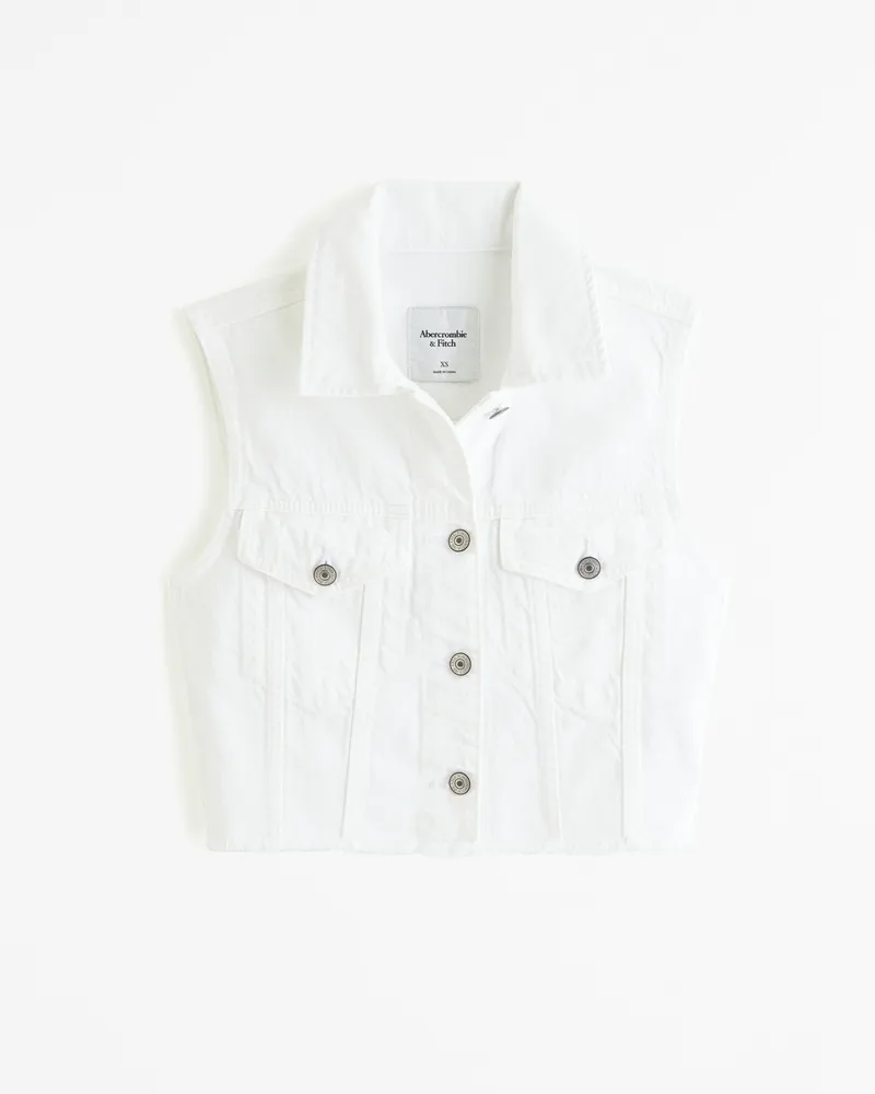 Cutoff Denim Vest