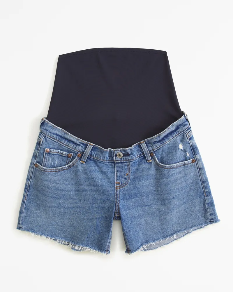 Maternity High Rise Dad Short