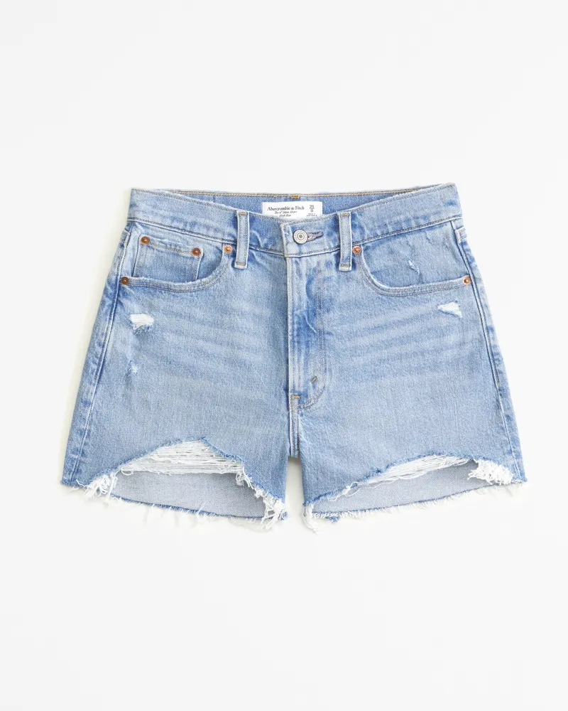 High Rise 4" Mom Short