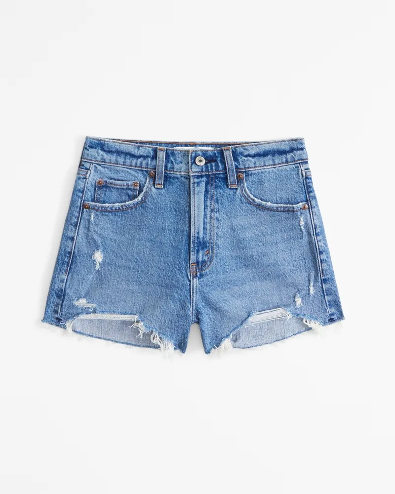 High Rise Mom Short
