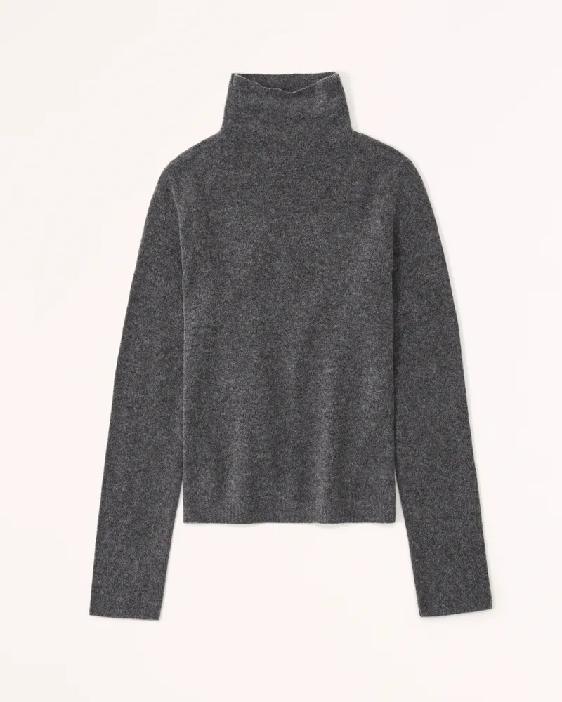 Merino Wool-Blend Turtleneck Sweater