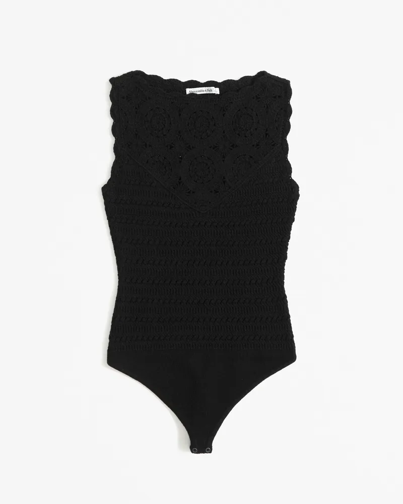 Crochet-Style Mosaic Tile Bodysuit