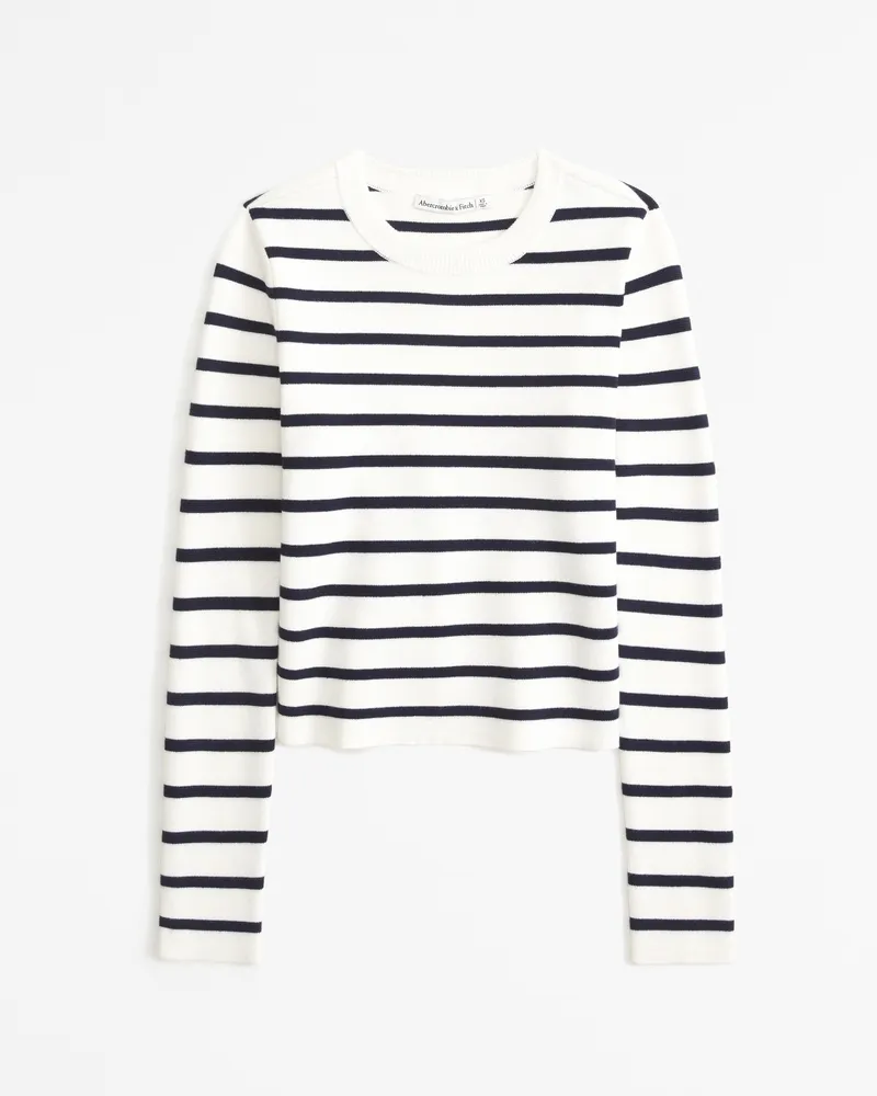 Slim Crew Sweater Top