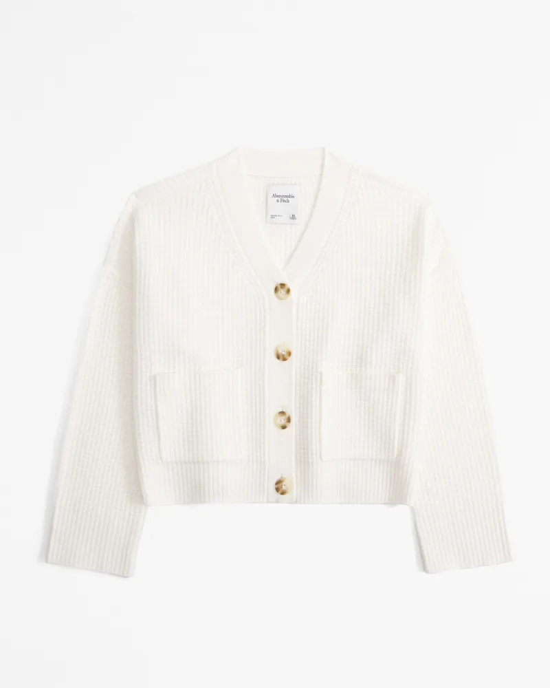 Waffle Cardigan