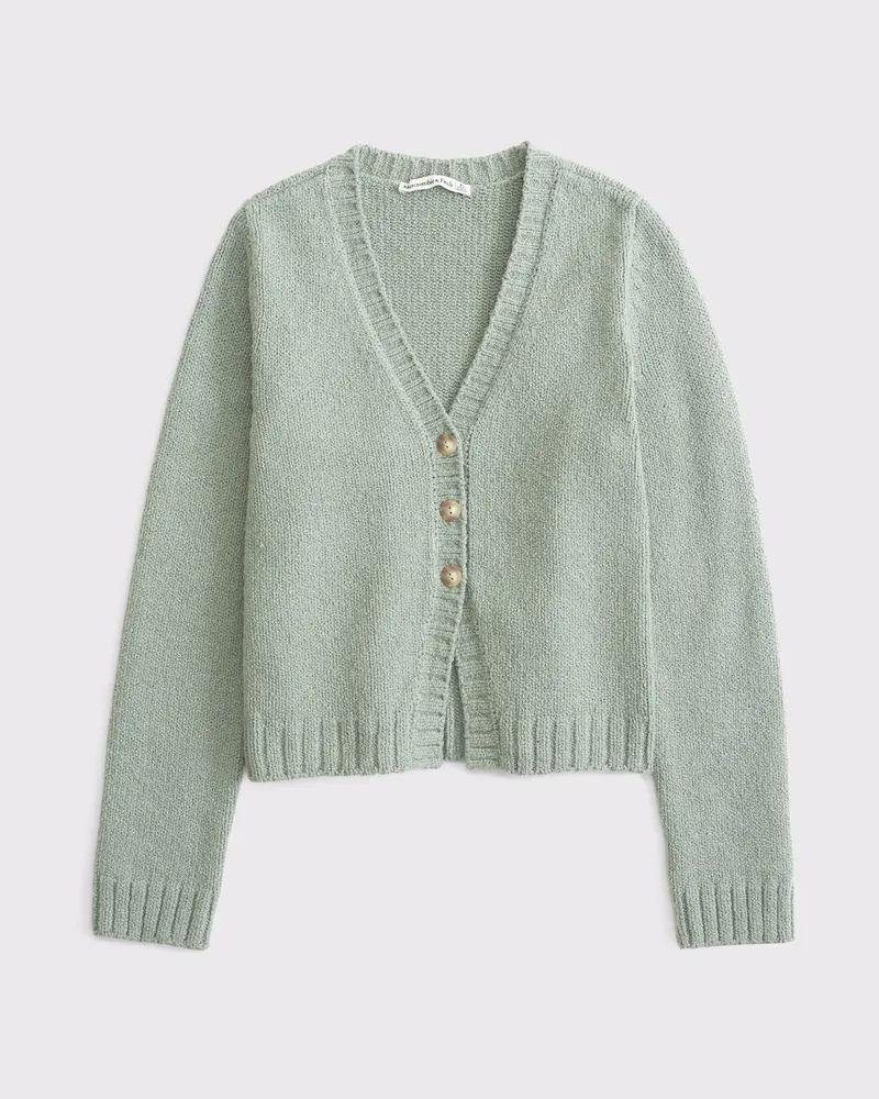 Textural Y-Neck Cardigan