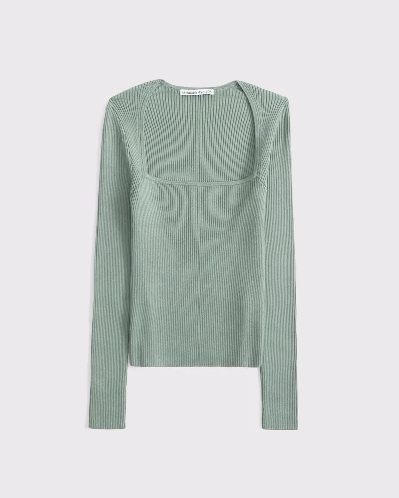 The A&F Ava Long-Sleeve Sweater Top