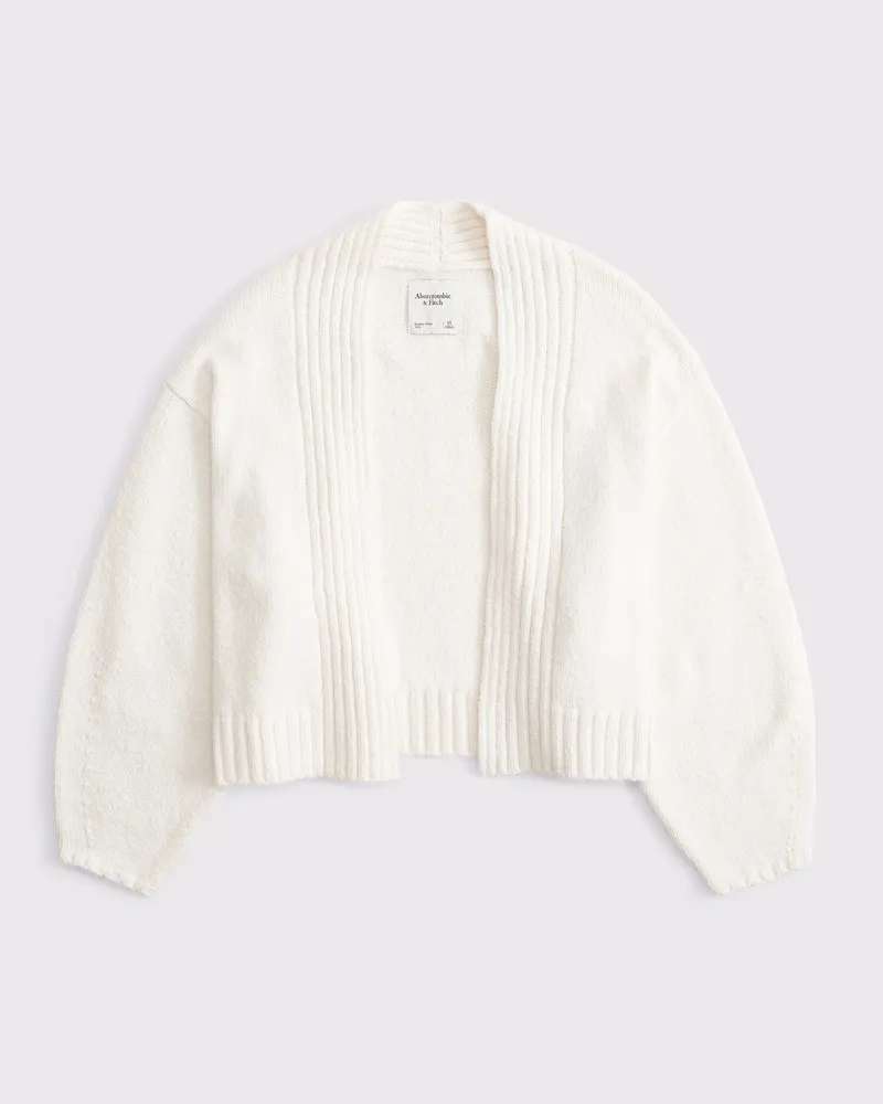 Barrel Sleeve Non-Closure Cardigan