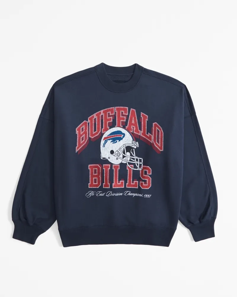 Buffalo Bills Graphic Oversized Sunday Crew