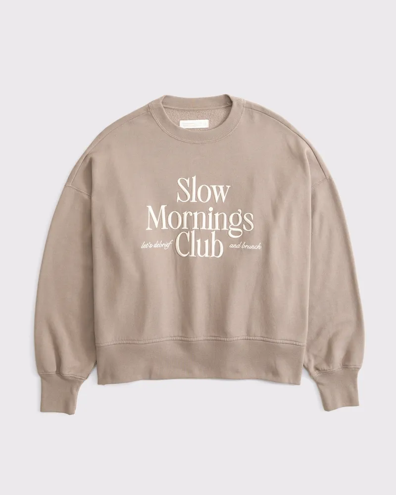 Slow Mornings Club Graphic Easy Sunday Crew