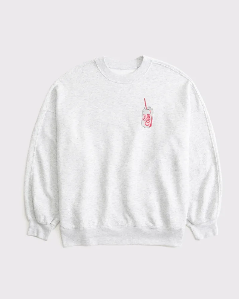 Diet Coke Graphic Oversized Sunday Crew