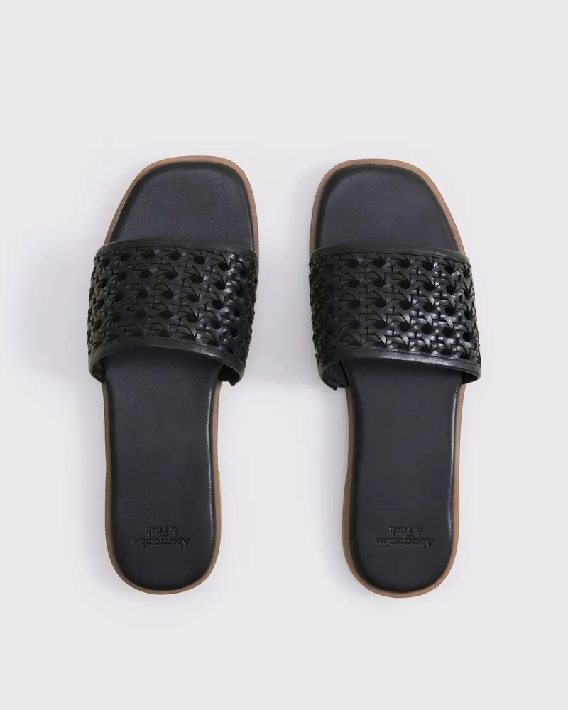Woven Slide Sandals