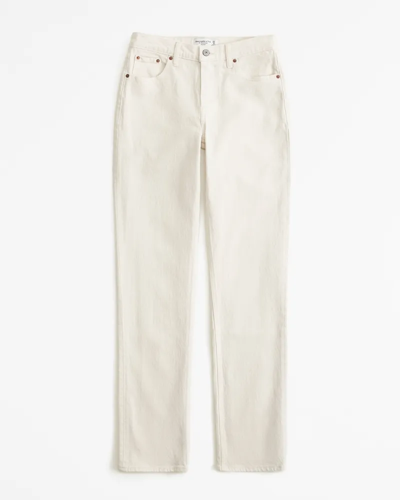Curve Love Mid Rise 90s Straight Jean