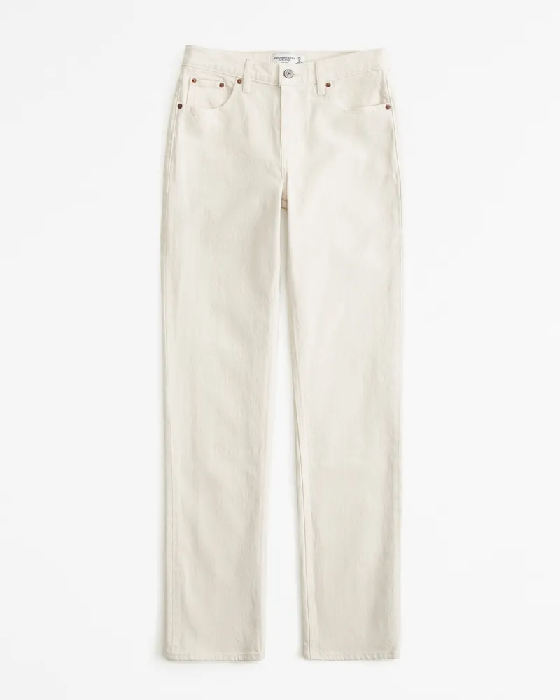 Mid Rise 90s Straight Jean
