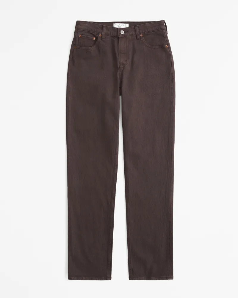 Curve Love Mid Rise 90s Straight Jean