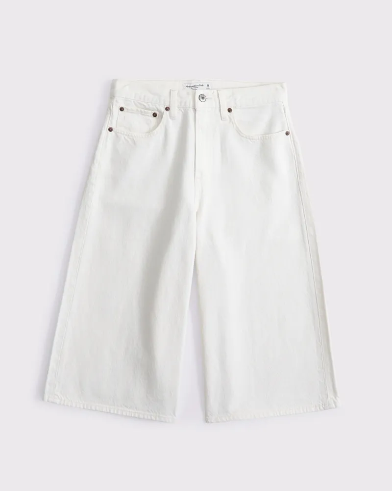 Mid Rise Culotte Jean