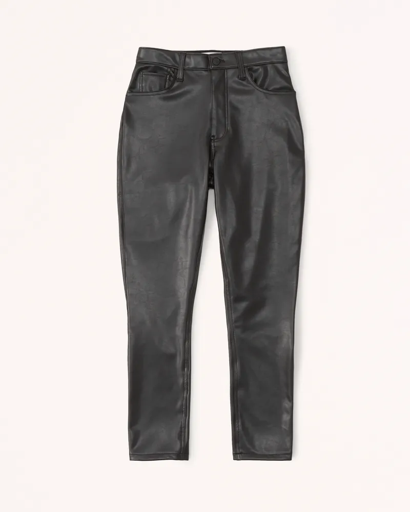 Curve Love Vegan Leather Skinny Pant